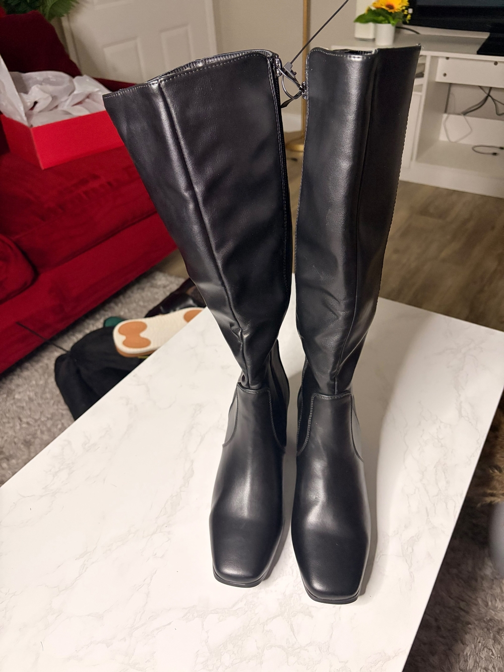 Women's Black Over-the-Knee Stretch Boot